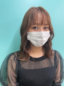 リーホリエ(Lee Horie) 【石森】セミディー×シースルーバング×オルチャン巻き