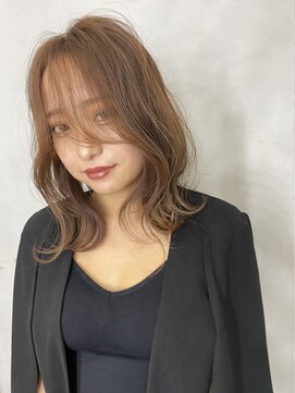 ウィクシー(wixy) 透け感前髪×ミディアム