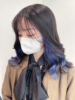 イリ 梅田(ili) 【kento限定カラー】ライラックブルー/イヤリングカラー