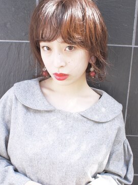 モリオフロムロンドン 松戸店(Morio from London) 【松戸　ムラマツ】マッシュウルフショートボブ前髪あり