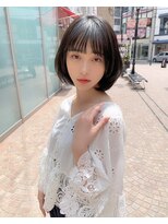 ジーナ 梅田(Zina)&nbsp;髪質改善＊黒髪グレージュカラー＊美髪【Zina 博多】