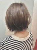 切りっぱなしボブ