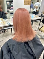 アジールヘア 所沢プロペ通り店(agir hair)&nbsp;オレンジベージュネオピンクオレンジペールピンク所沢入間