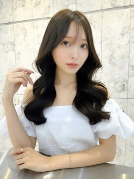 シーシンジュク 新宿南口(Sea shinjuku) 韓国風前髪×レイヤーカット【髪質改善/新宿/レイヤーカット】