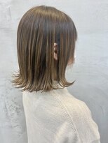 ルアナ(Luana)&nbsp;ミィディアムボブ＊オリーブベージュ