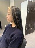 ロング20代30代40代イメチェンフルバング似合わせカット美髪