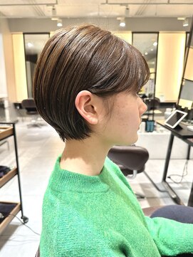 ラボー ノースプラザ店(LA'BO) 【LA'BO三浦】丸み/ショートボブ/アッシュ