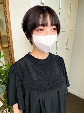 レターバイノベル(letter by novel) 大人ショートボブマッシュショート丸ショート前髪あり