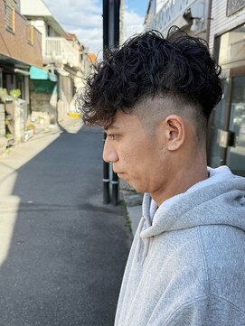 スウェル 船橋店(Swell) #ベリーショート#ダークアッシュ#ニュアンスパーマ#韓国マッシュ