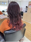 グラデーションピンク