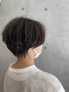 アッシュ 茗荷谷店(Ash) 大人のショートカット　シークレットハイライト