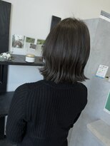 ヘアーコントレイル(hair contrail)&nbsp;グレージュ＋ほんのりオリーブカラー