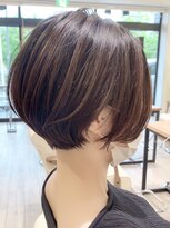 アイ(I.)&nbsp;【 Ｉ. 】30代からのナチュラル前下がりショートボブ　川口