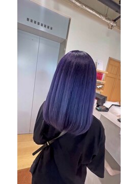 トゥルース 獨協大学前店(Hair&Make TRUTH) 艶々パープル