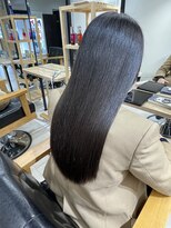 クラン(Chlan)&nbsp;ナチュラルダークブラウン×艶髪ストレート