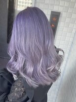 リグ 横浜(Lig.)&nbsp;シアーパープルカラーブリーチダブルカラーハイトーンカラー横浜