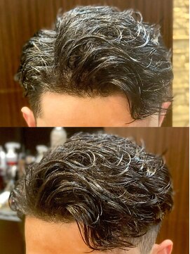 ヘアーモードキクチ 神田日銀通り店 夏でもセットが崩れないパーマスタイル