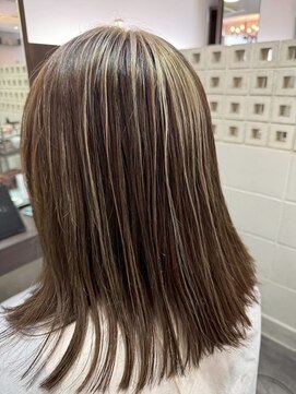 エクファ ヘア シェリル 草津 南草津店(ex-fa hair cherir) ミディアムヘア/暗めカラー/グランマッシュ/大津/草津