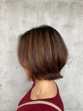 アンツ サザンリゾート 茅ヶ崎店(ANT'S Southern Resort) ミディアムヘア/デザインカラー/フェイスフレーミング