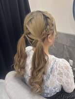 ヘア サロン クラン 東心斎橋店(hair salon clan)&nbsp;編み込みツイン