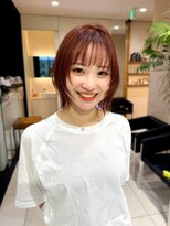 ラック 由比ヶ浜(LUCK)&nbsp;レイヤーカット/ウルフカット/韓国ヘア/顔周りカット/くびれヘア