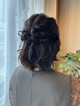 オン キャナルシティ博多前店(on) 【中里恵梨】ヘアセット/ハーフアップ/参列ヘア/パーティヘア