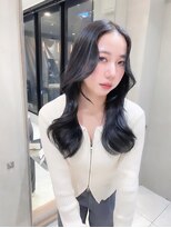 ヘアサロン ガリカ 表参道(hair salon Gallica)&nbsp;【田中杏実】ダメージレスカラーでつくる暗髪×ワンホンヘア