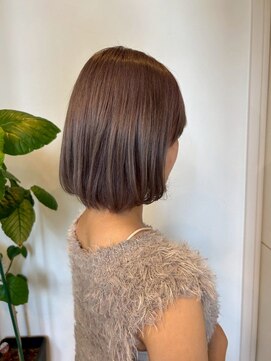 ホワイトストーン WHITE STONE グランマッシュラベンダーベージュボブ