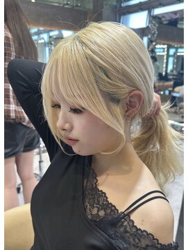ロンドロゼ 池袋(Lond rose) フェイスレイヤー×ブロンドヘア