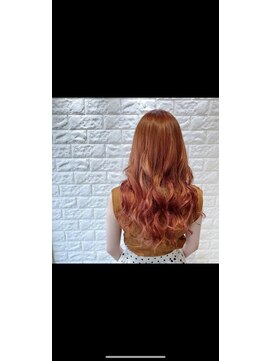 アモル 高田馬場店(Amor) レッド系カラーのエクステ