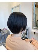 襟足スッキリ丸みショート☆