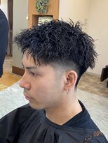 マキシム ナカイ(MAXIM NAKAI)&nbsp;メンズスパイキーショートツイストパーマローフェード