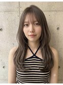 ワンホンレイヤー/ミルクティーブロンド/ダークブルー/千葉