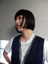 ブローチ 表参道(broocH) ミニボブ/顔まわりカット/前下がりボブ/大人ボブ/前上がりボブ