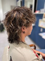 オシャマ ヘアー サンク 二川店(Oshama hair CinQ5)&nbsp;波巻き×ハイライト