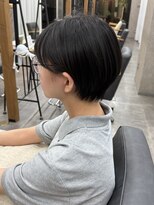 コク 千葉駅西口(COQU)&nbsp;丸みショート/耳かけショート/千葉【積田佳奈】