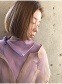 春夏 フォギーベージュボブ