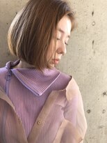 ミンクス 青山店(MINX) 春夏 フォギーベージュボブ