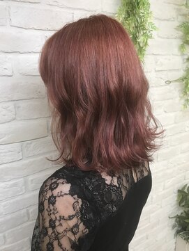 アンククロス 表参道(ANKH CROSS) ブリーチ×ピンクカラー 【ANKH CROSS表参道】