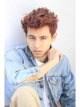 ブークル(boucle) 外国人風ツーブロックショート