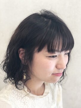 アクイール ピュール ヘア(Accueillir Pur hair) ふわふわパーマスタイル【見附】【長岡】