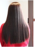サラ艶ヘアストレート&大人気スロウカラー