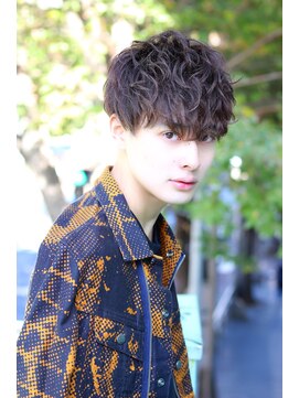 ネイビー(NAVY) グランメゾン東京木村拓哉さん風フロントバウンドマッシュ☆