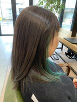 ウォーカーズ(WALKERS) インナーカラー×グリーン