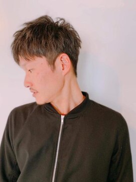 アトリエ オーツー(atelier O+O) ワイルドだけど柔らかなマッシュウルフ