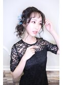 写真映えバツグン華やかサイドアップ☆