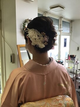 ヘアサロン ユニティ(Hair Salon Unity) 訪問着、お宮参りコーデ