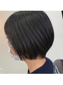◎黒髪ショートボブ