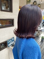 ヘアーメイク アフィーノ(hair make affino) オトナバイオレット