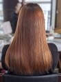 アグ ヘアー クオレア 古川橋店(Agu hair cuorea)&nbsp;「髪質改善ストレート鏡面仕上げ」乾かすだけでこの仕上がり